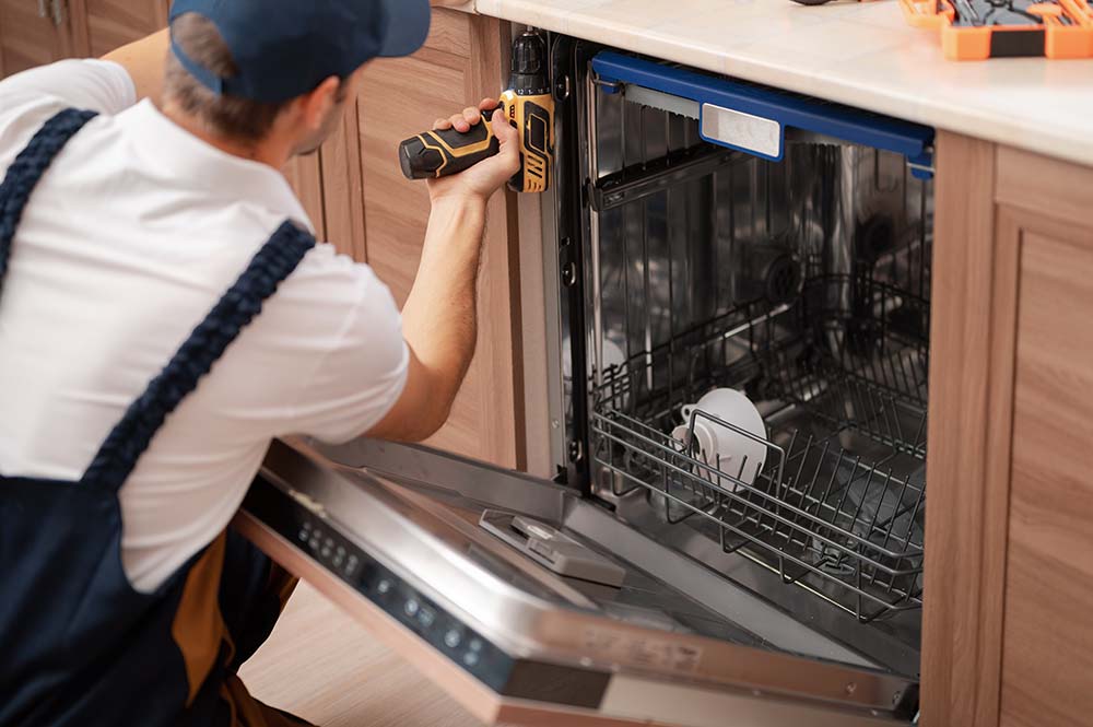 Dishwasher installation