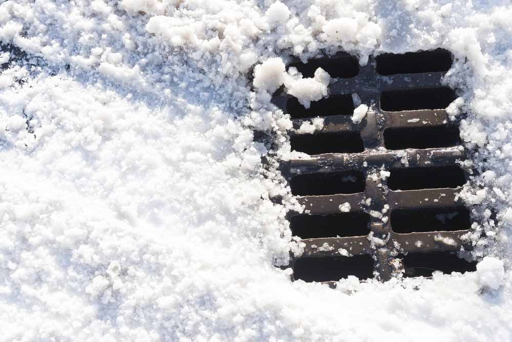 drain cleaning during winter