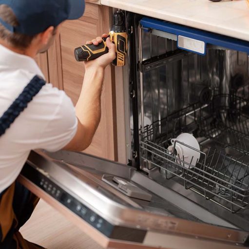 Dishwasher installation